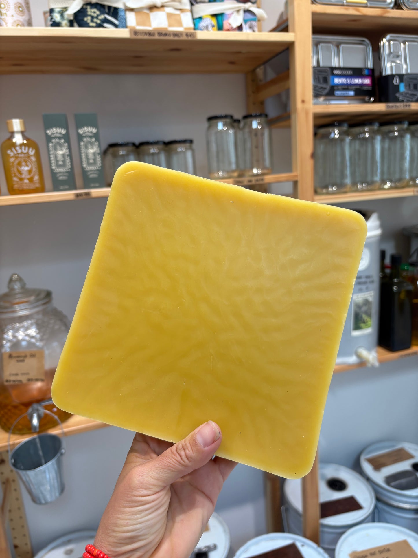 Local Bees Wax 1 Kilo Block