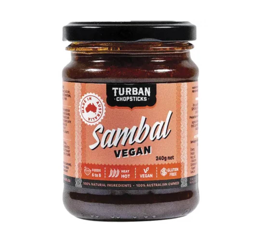 Turban Chopsticks- Sambal Vegan