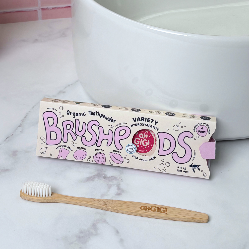 Hydroxy Toothpowder BrushPods