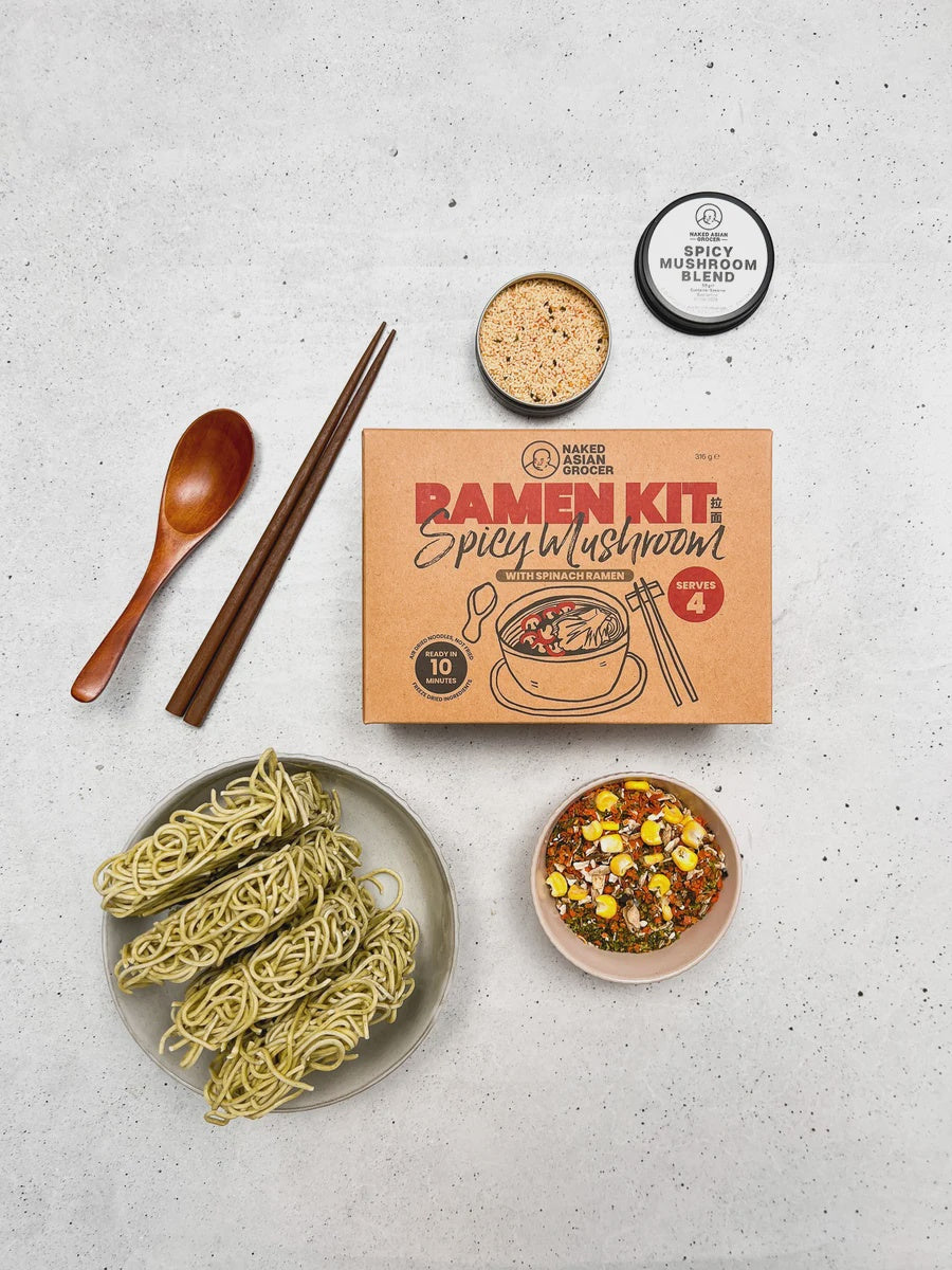 Ramen Kit (Spicy Mushroom & Spinach Ramen)
