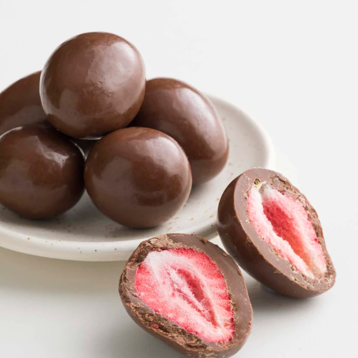 Freeze Dried Strawberries Milk Choc