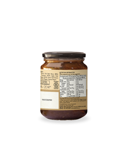 Beef Bone Broth Concentrate Turmeric Ginger 250g