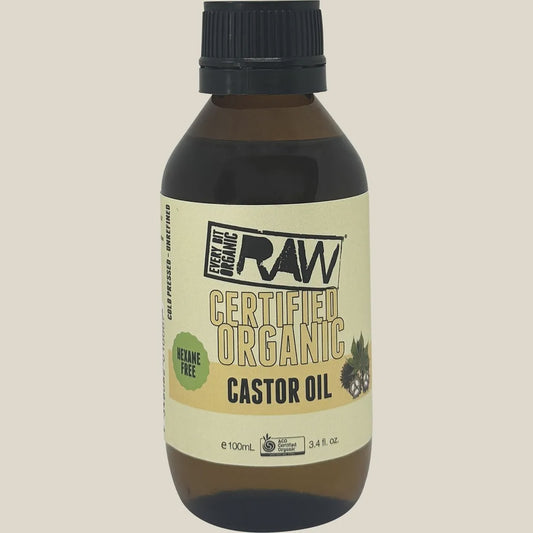 Castor Oil - Amber Glass Bottle 100ml