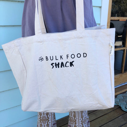 The Bulk Food Shack Tote Bag With Internal Pockets