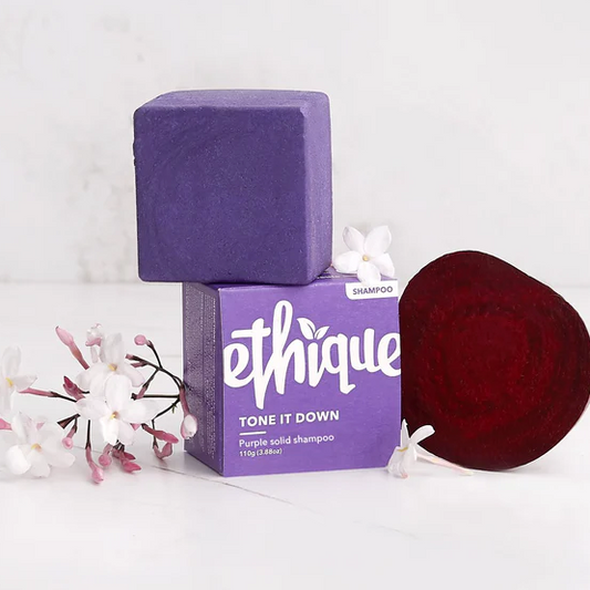 Ethique Tone It Down Brightening Purple Solid Shampoo Bar