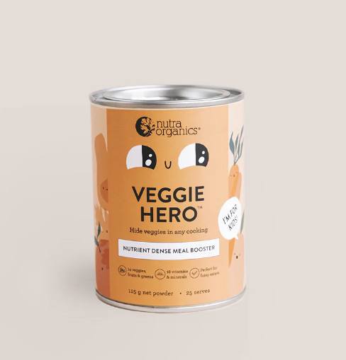 Nutra Organics Veggie Hero 125g