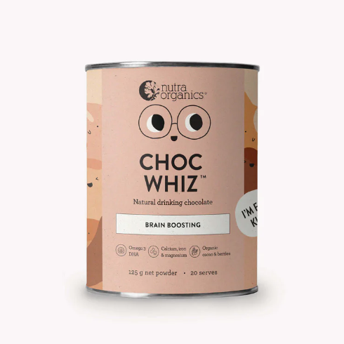 Nutra Organics Choc Whiz 125g