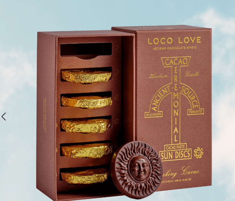 Sun Discs Drinking Cacao