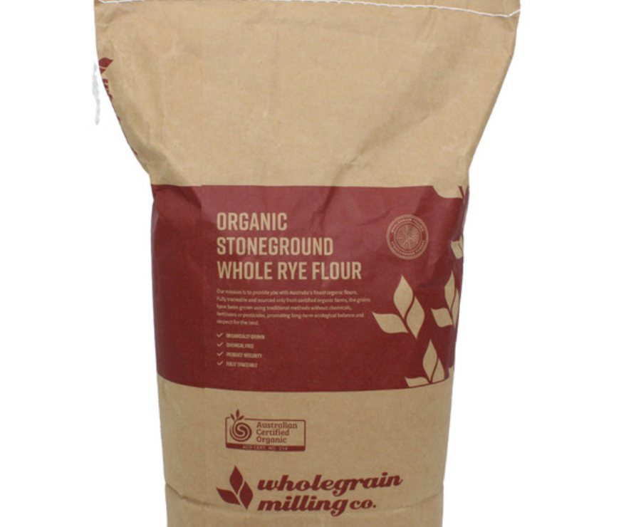 Sustainable Stoneground Rye Flour