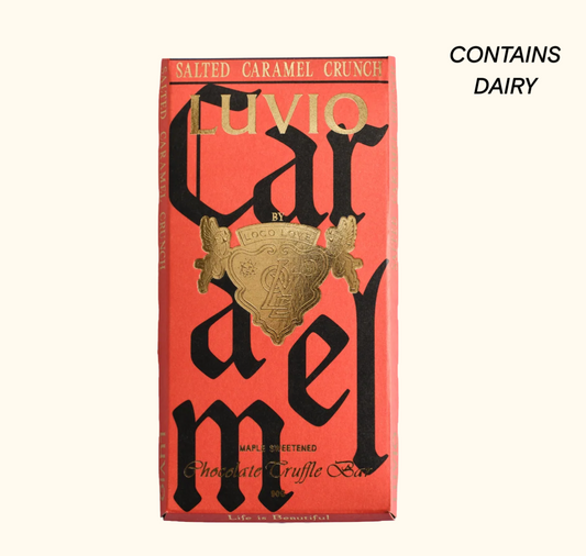 Salted Caramel Crunch LUVIO (contains dairy)