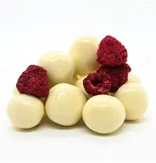 White Chocolate Freeze Dried Raspberries 100g