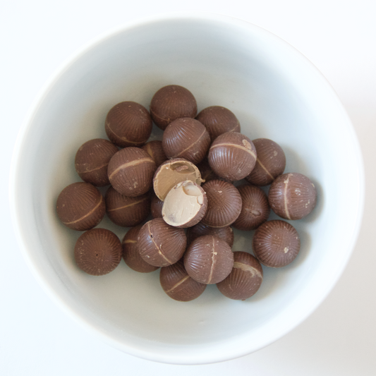 Organic Nutty Caramel Filled Chocolate Mylk Truffles