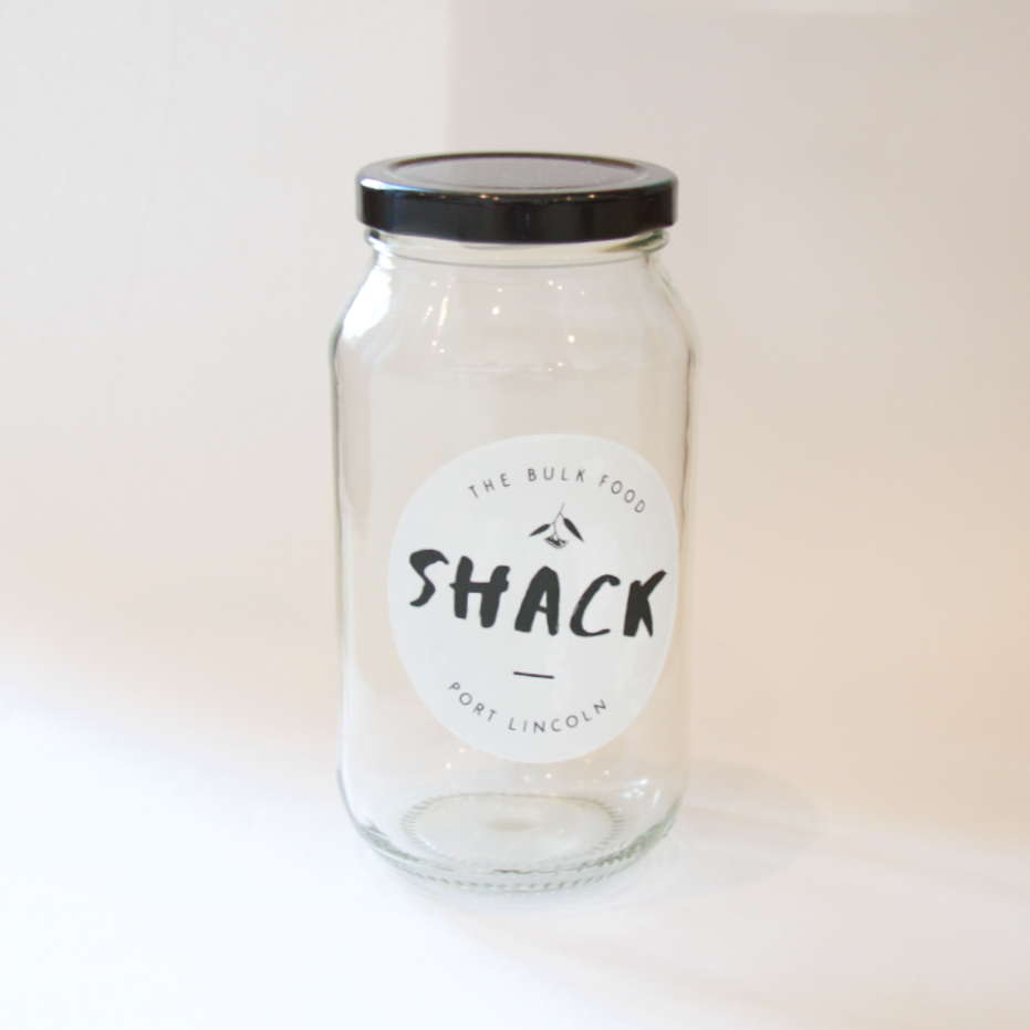 500ml Glass Jar Refillable