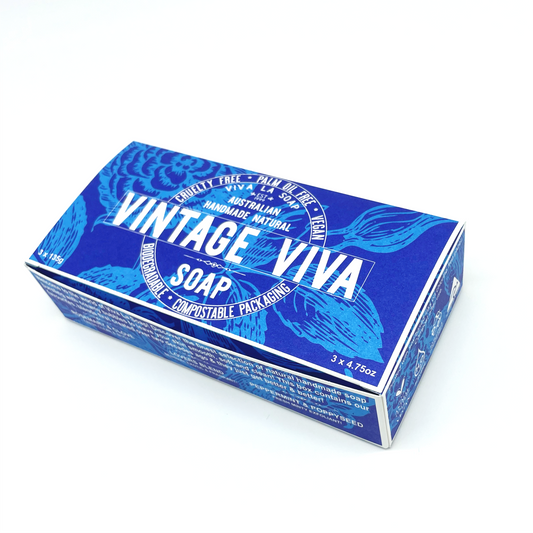Vintage Viva Natural Soap Gift Box